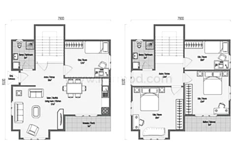 Mimari Villa Çizimleri