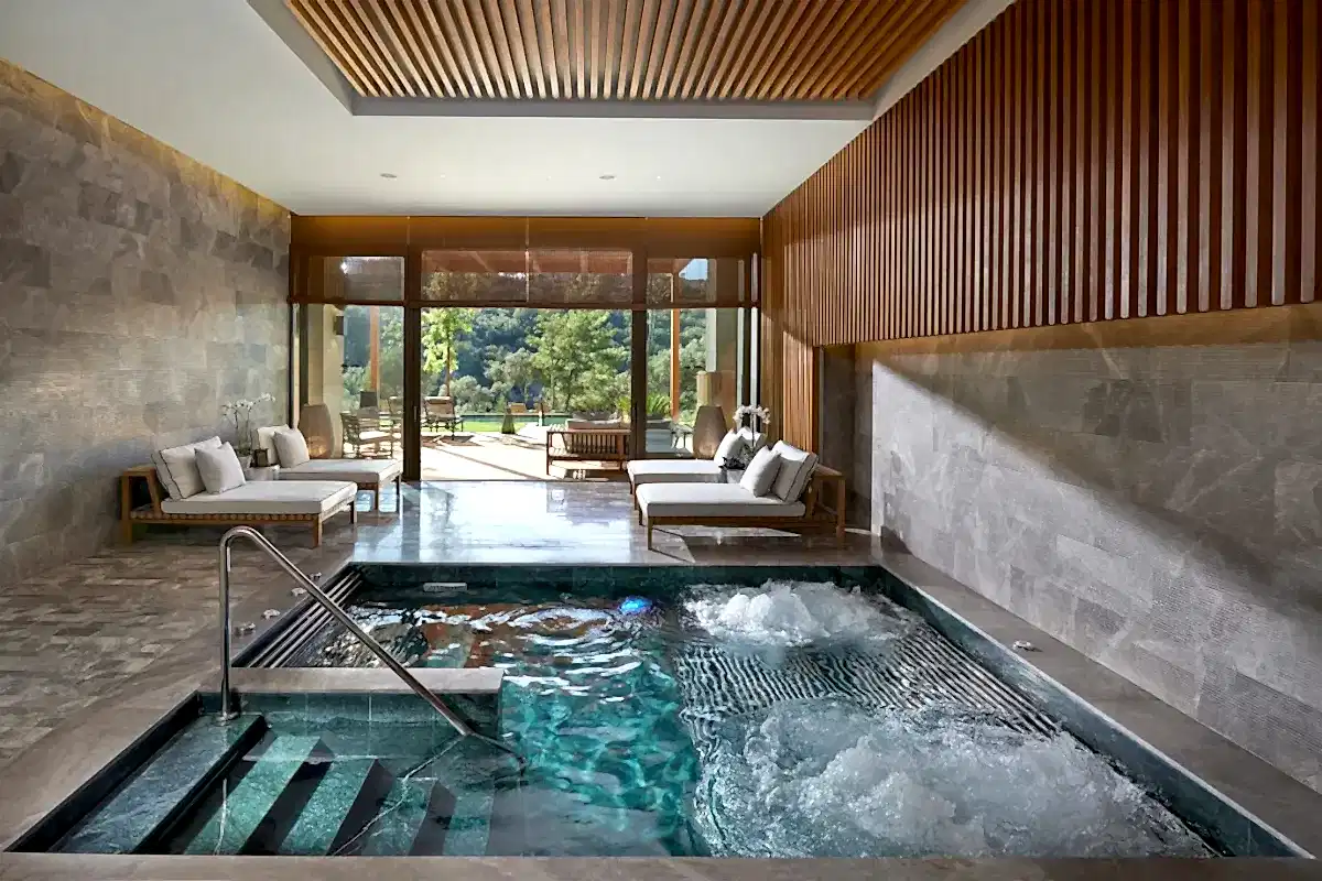 Lüks Villalarda İç Mimarlık ile Spa ve Dinlenme Alanları